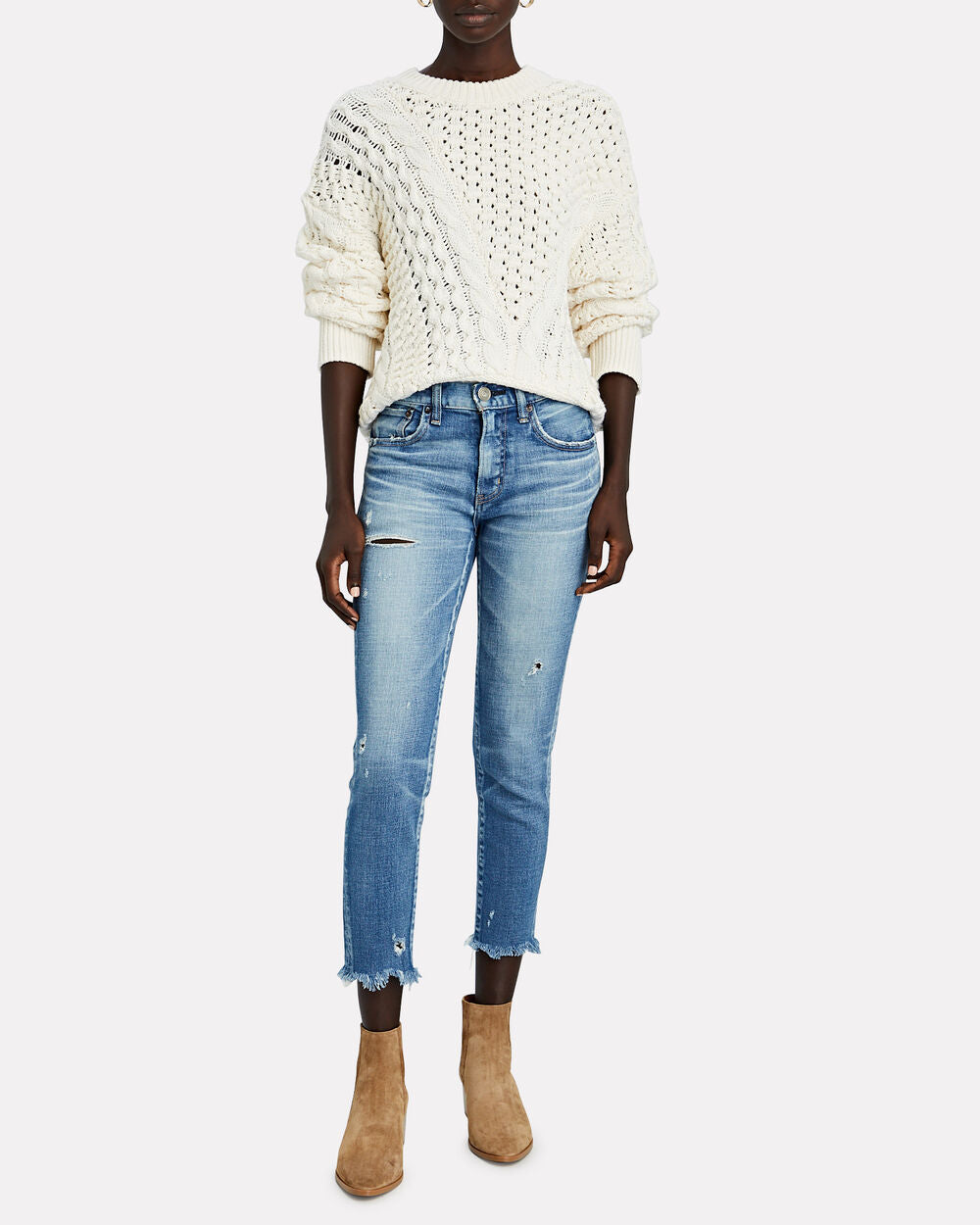 Intermix - Diana Cropped Skinny Jeans -