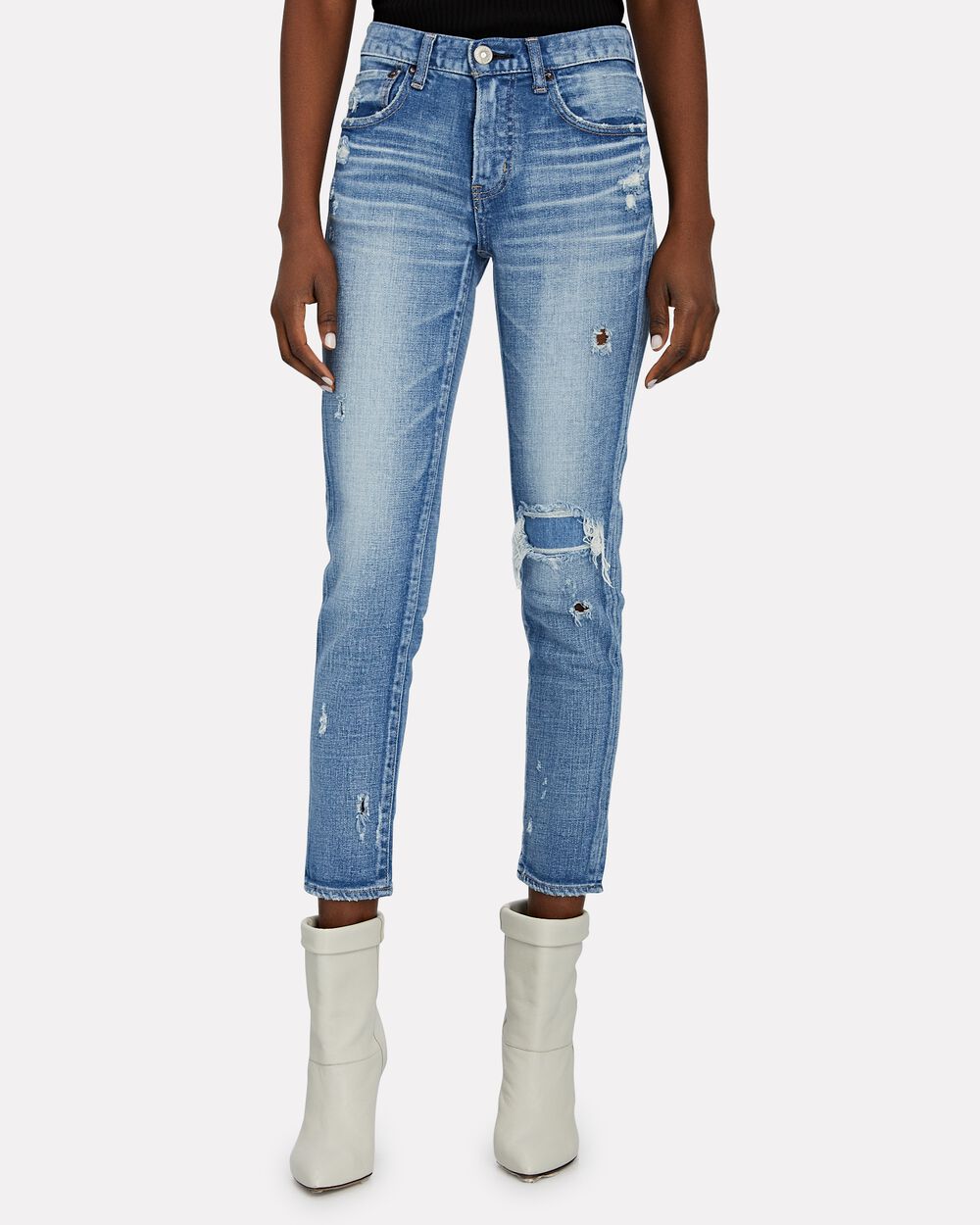 Intermix - Lenwood Cropped Skinny Jeans -