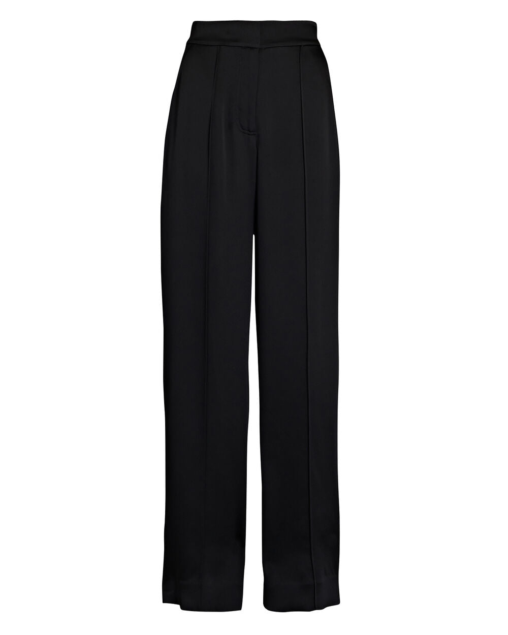 Intermix - Kyra Satin-Crepe Wide-Leg Pants -
