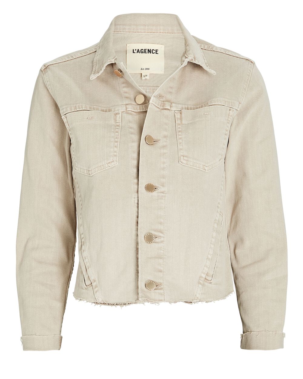 Intermix - Janelle Cropped Denim Jacket -