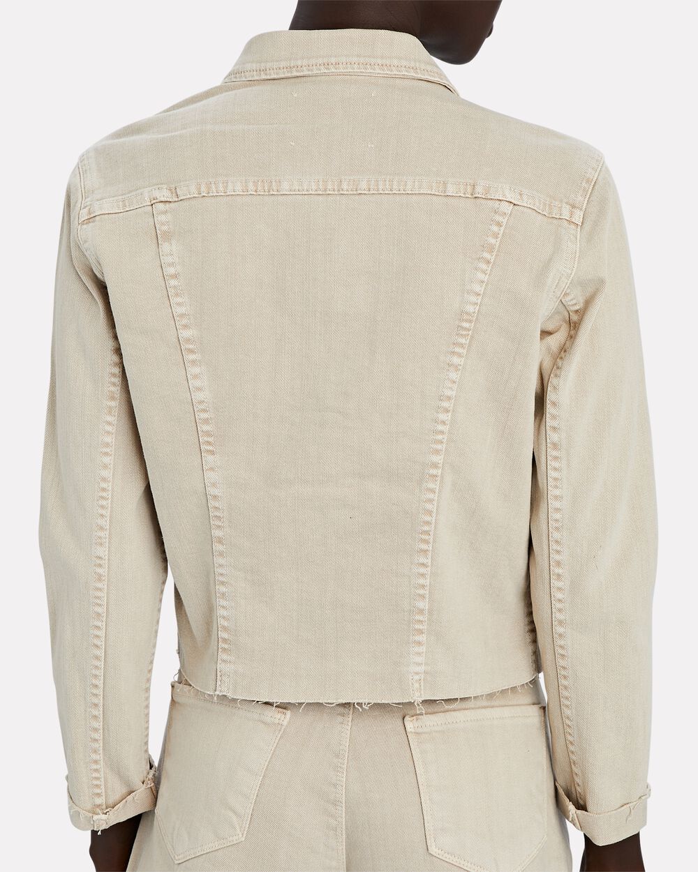 Intermix - Janelle Cropped Denim Jacket -