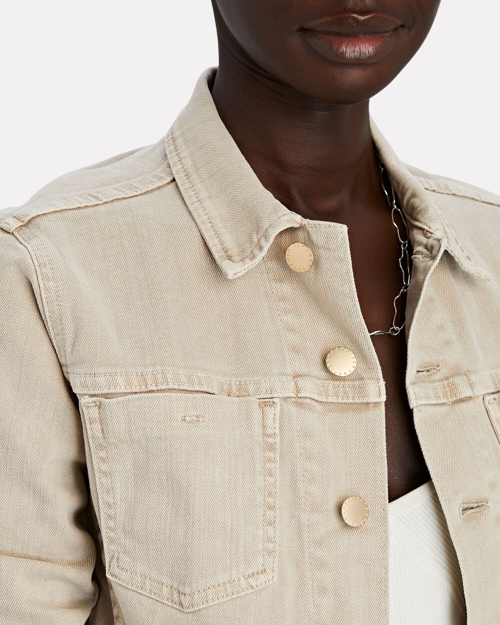 Intermix - Janelle Cropped Denim Jacket -