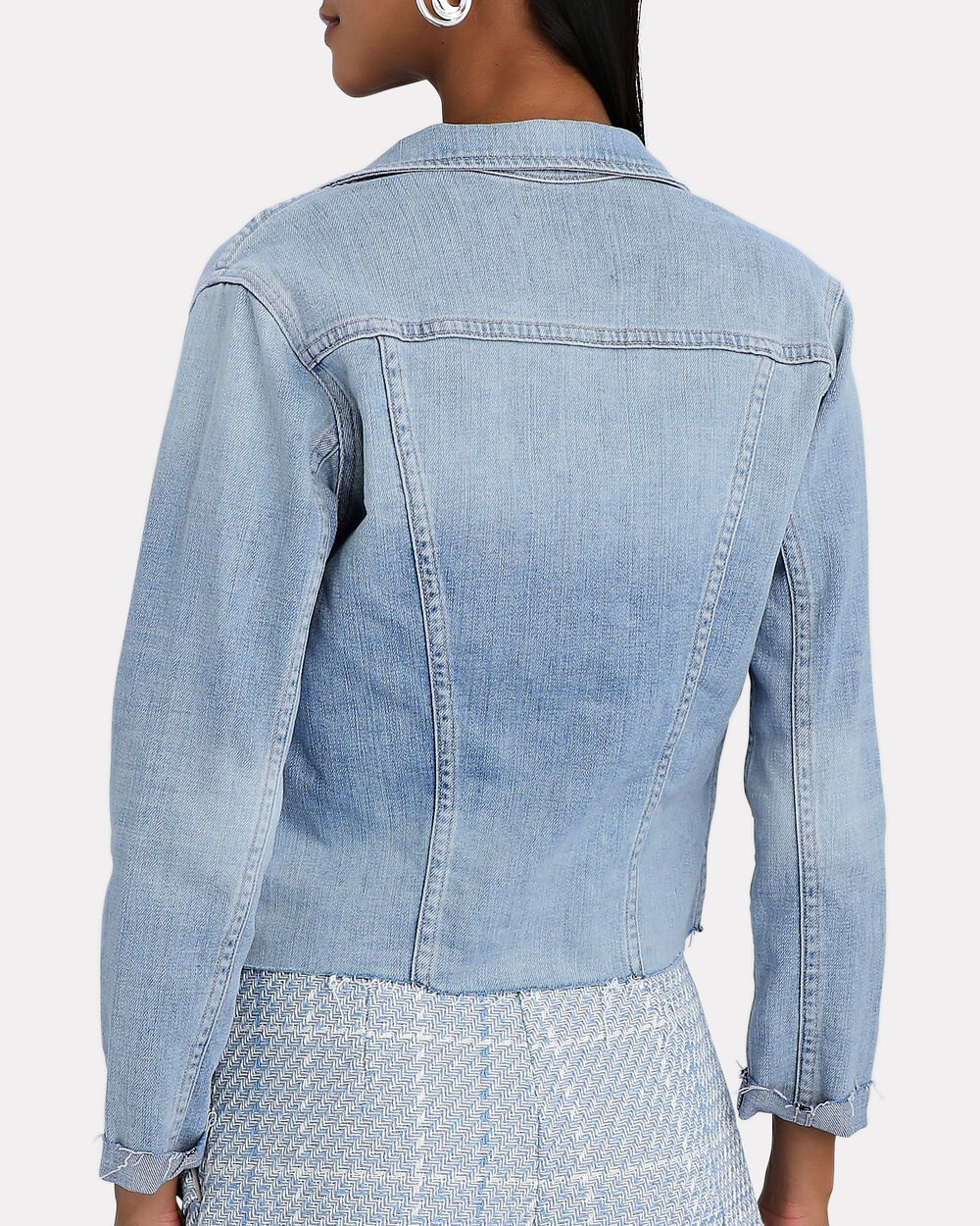 Intermix - Janelle Coated Cropped Jacket -