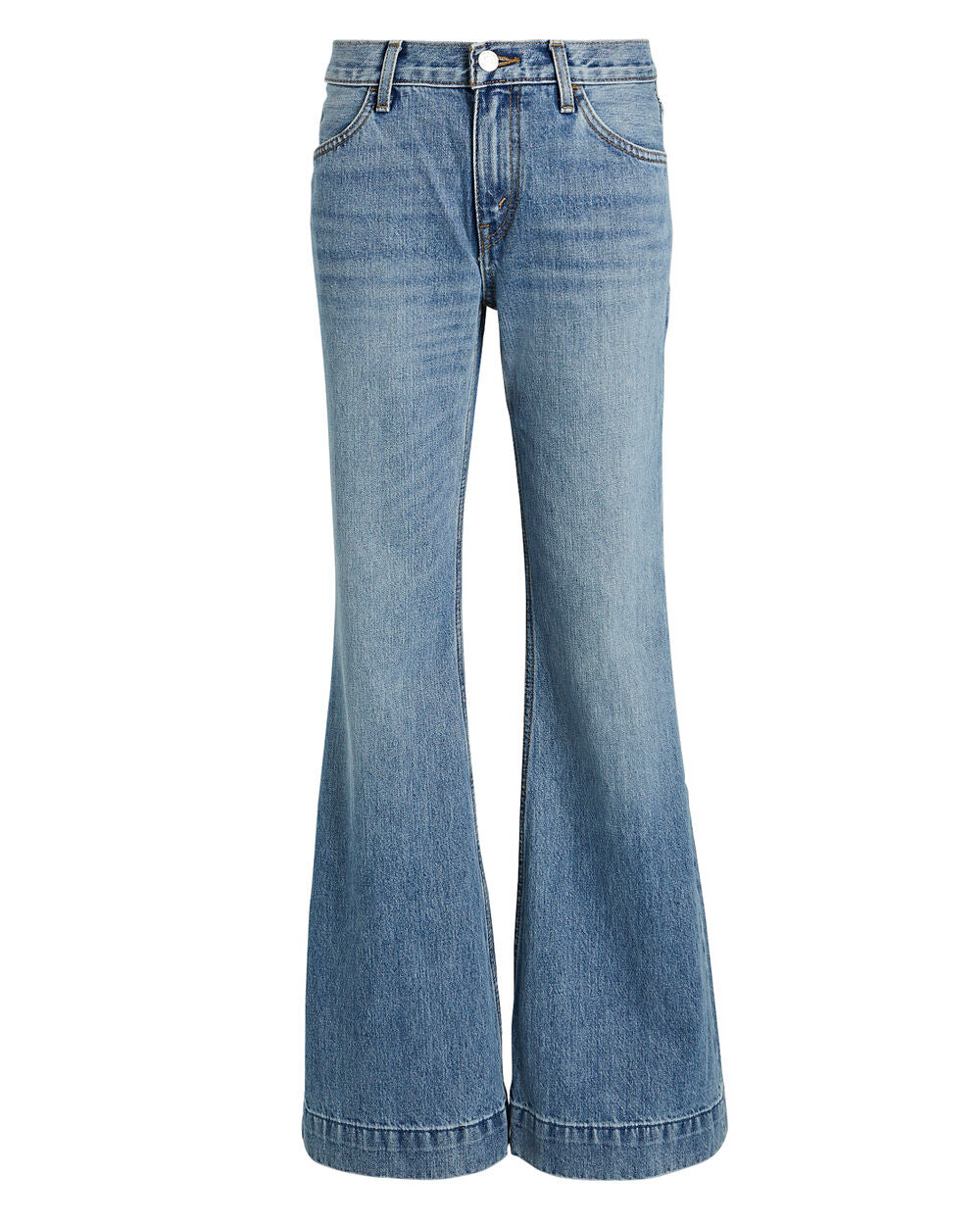 Intermix - 70s Low-Rise Bell Bottom Jeans -