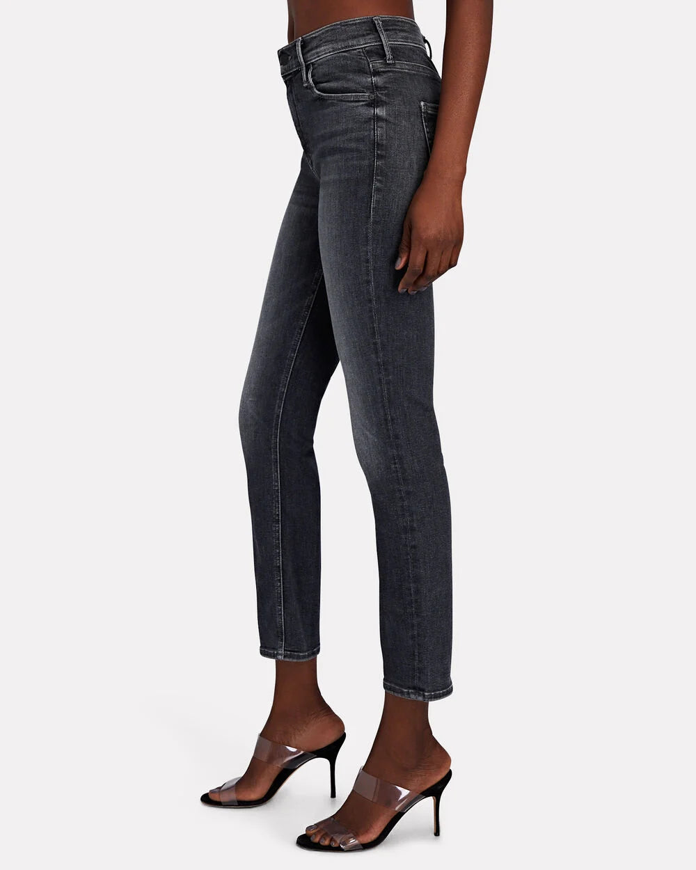 Intermix - The Mid-Rise Dazzler Ankle Jeans -