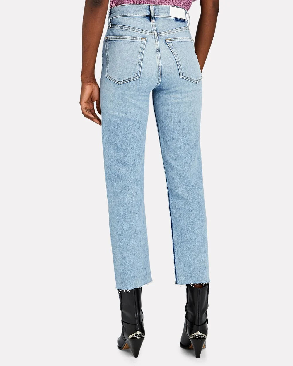 Intermix - 70s High-Rise Stove Pipe Jeans -