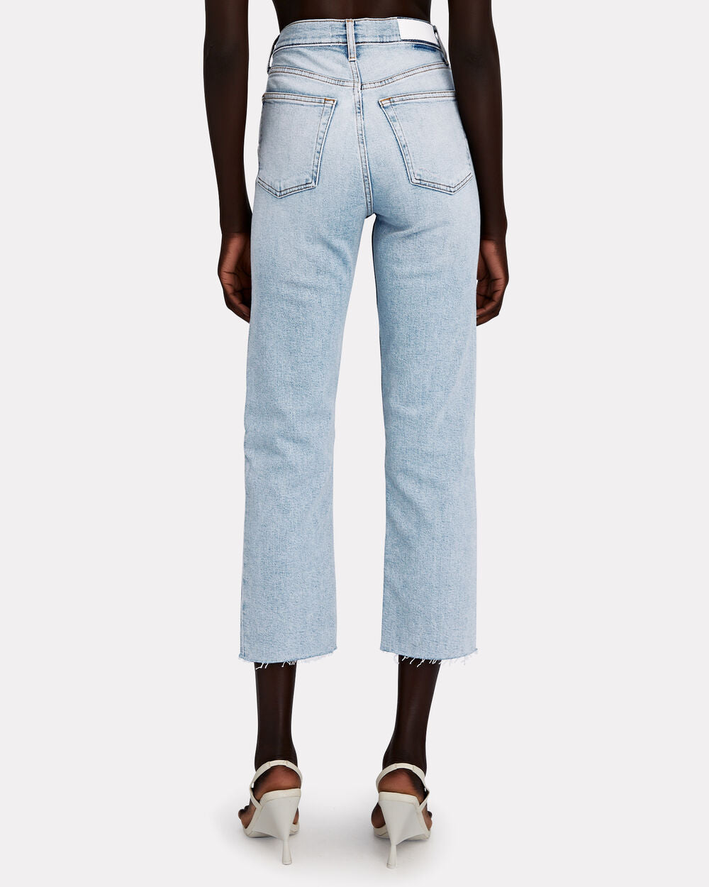 Intermix - 90s Crop Straight-Leg Jeans -