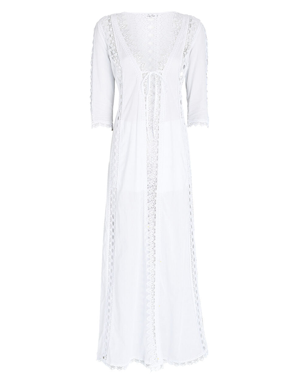 Intermix - Ali Lace-Paneled Voile Jacket -