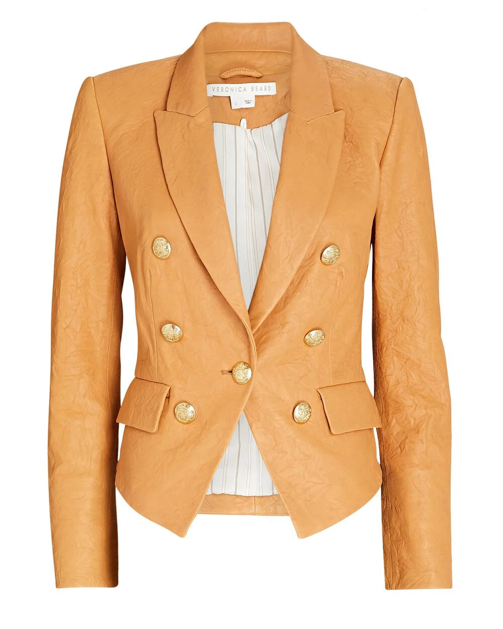 Intermix - Cooke Leather Dickey Blazer -