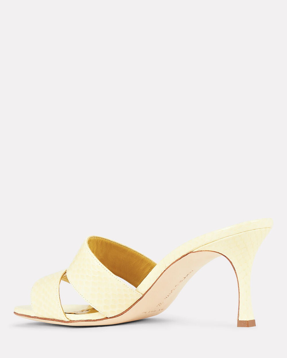 Intermix - Iacopo Leather Slide Sandals -