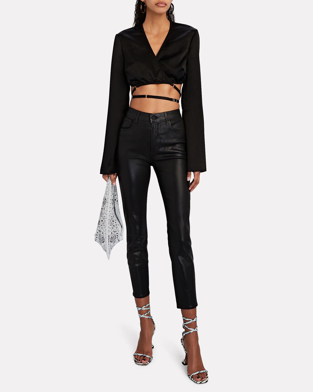 Intermix - Margot Coated Skinny Jeans -