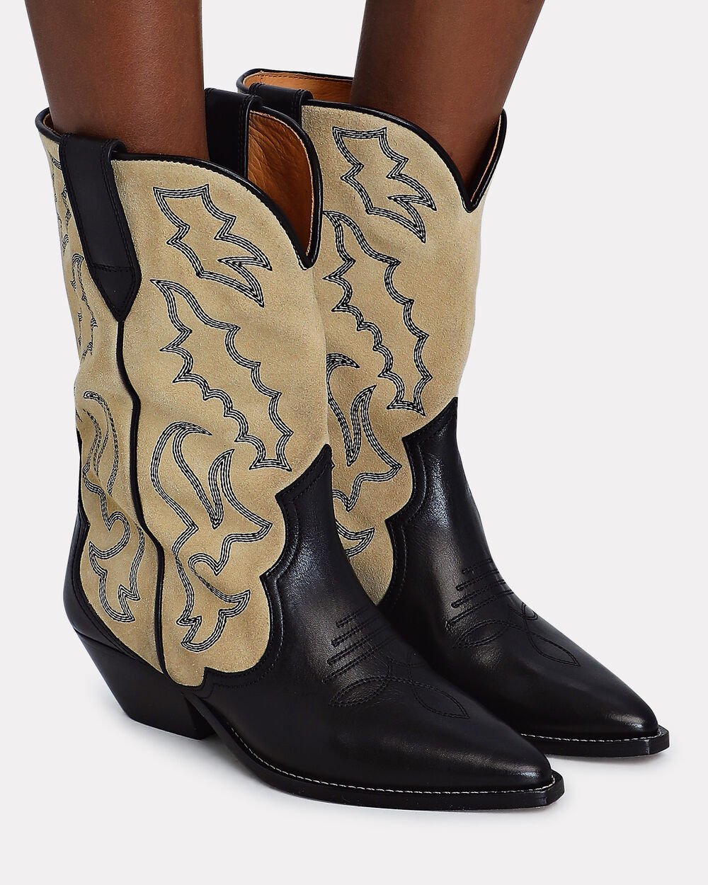 Intermix - Duerto Embroidered Western Boots -