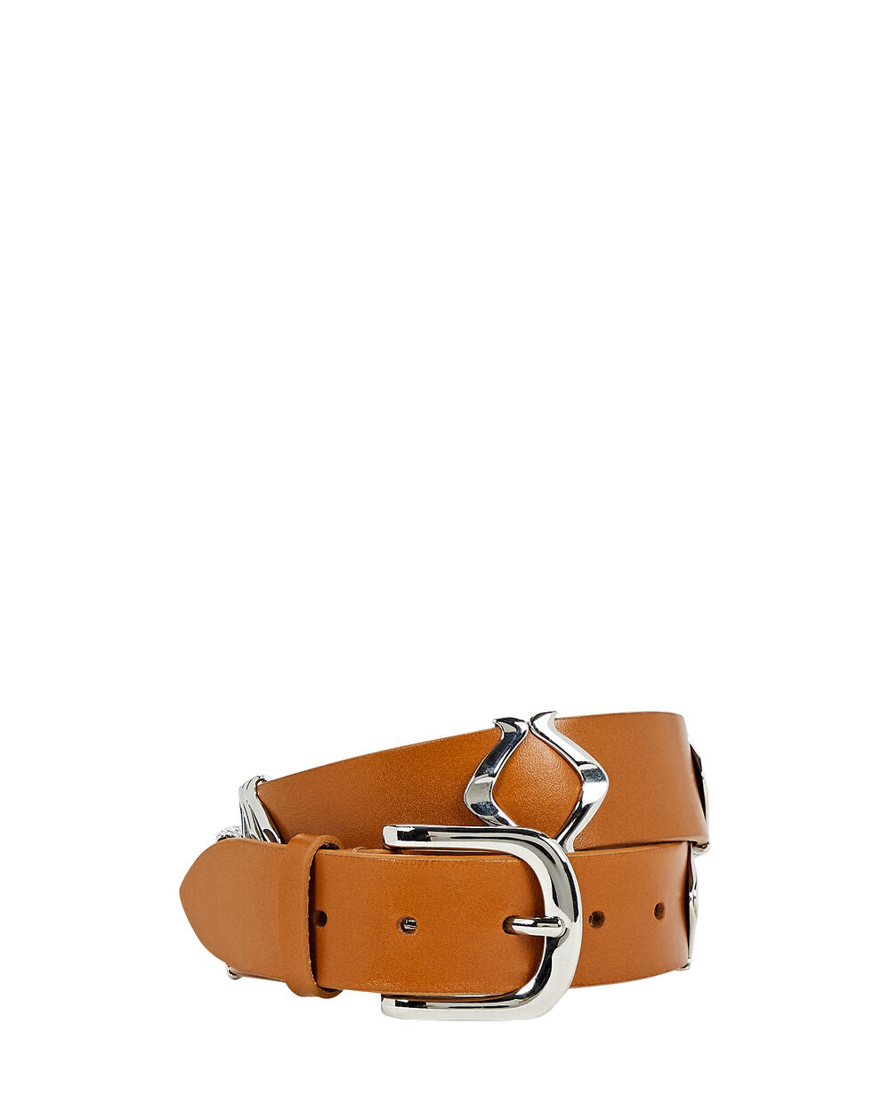 Intermix - Studded Suede Belt -