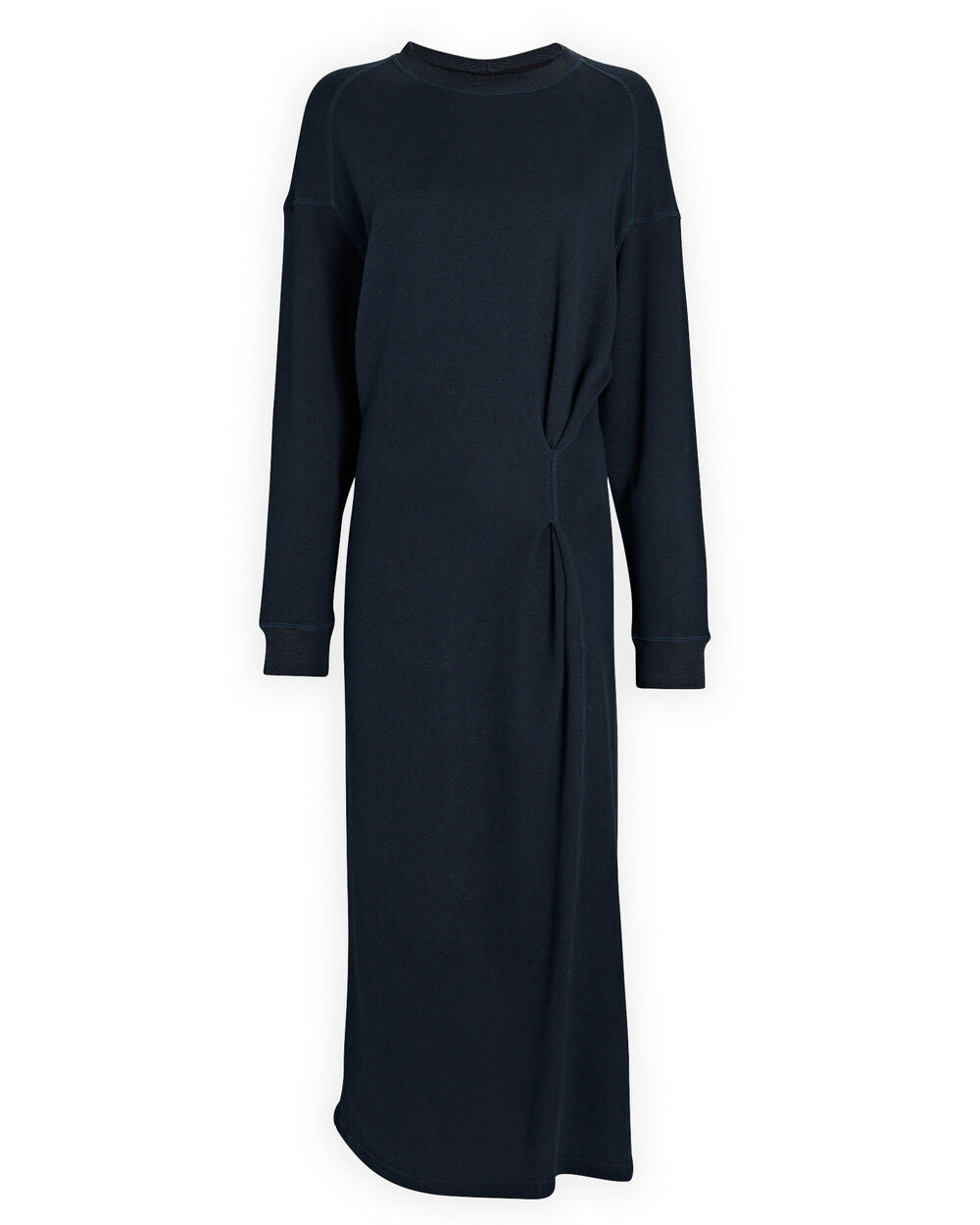 Intermix - Meg Sweatshirt French Terry Midi Dress -