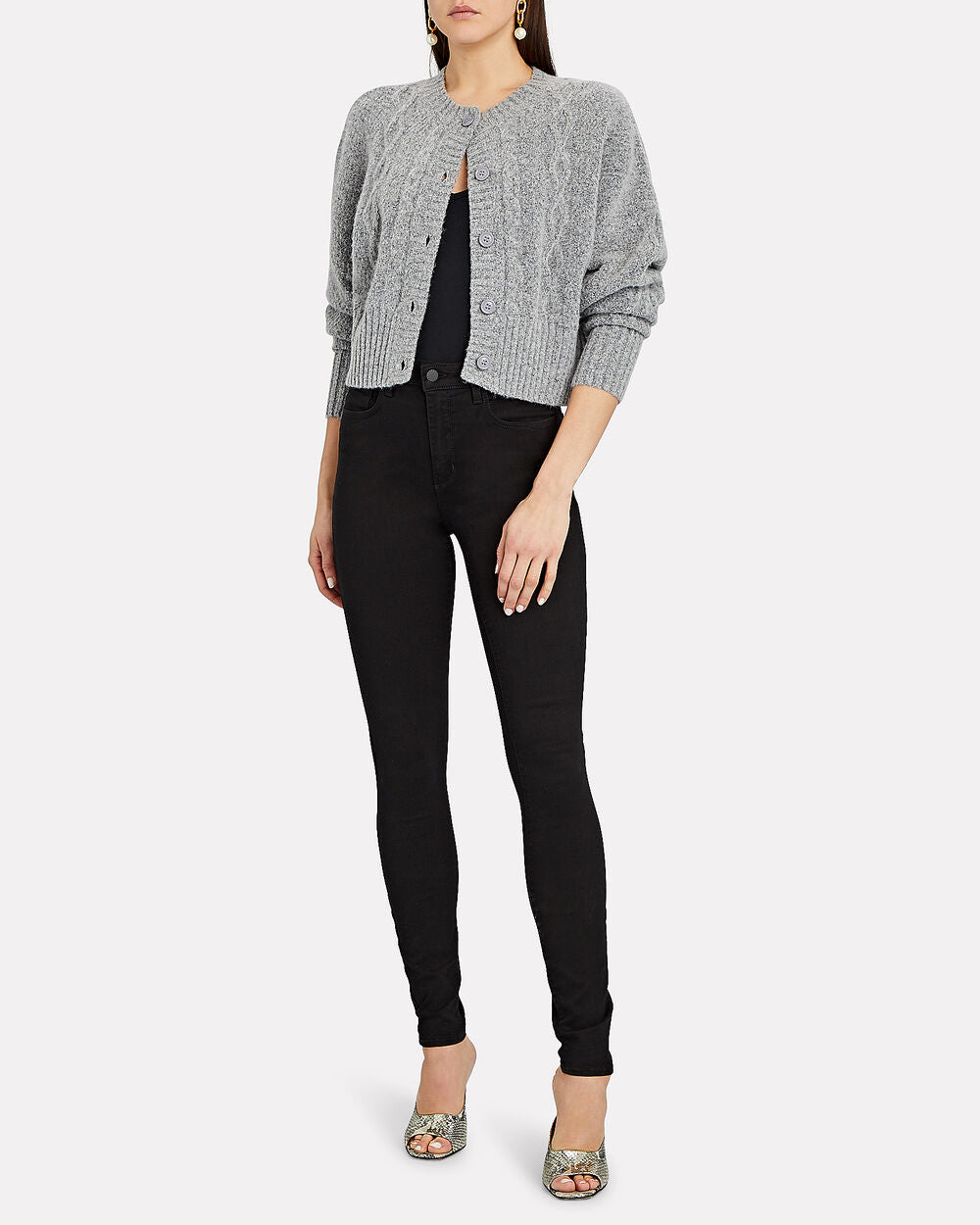 Intermix - Marguerite High-Rise Skinny Jeans -
