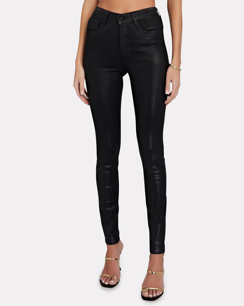 Intermix - Marguerite Coated Skinny Jeans -
