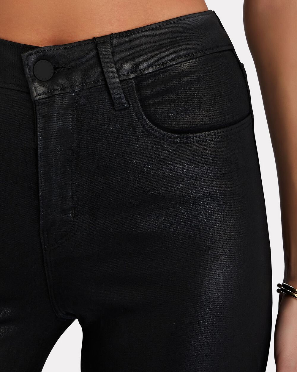 Intermix - Marguerite Coated Skinny Jeans -