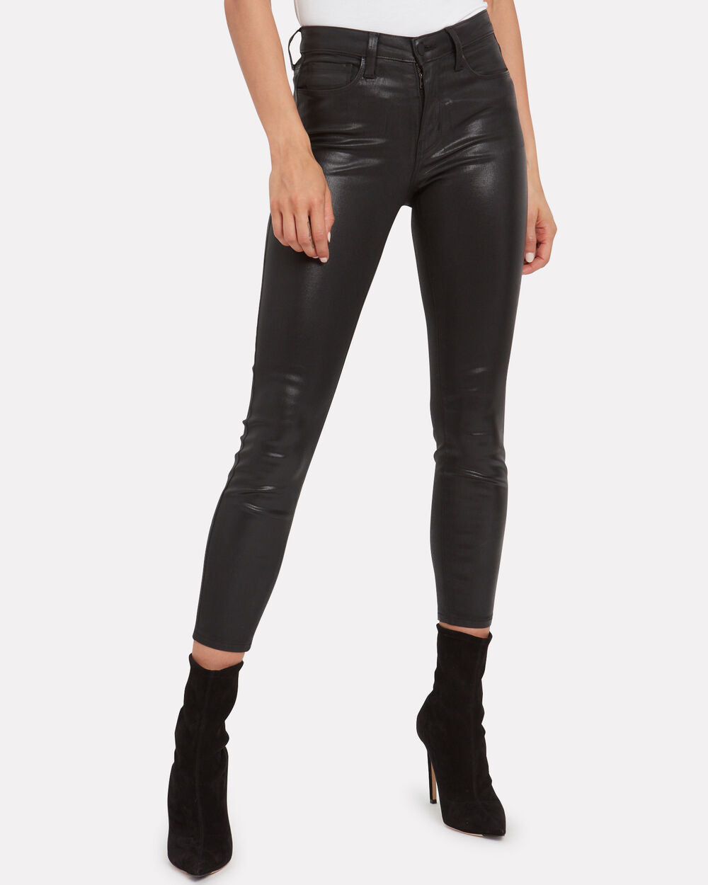 Intermix - Adelaide Skinny Leather Pants -