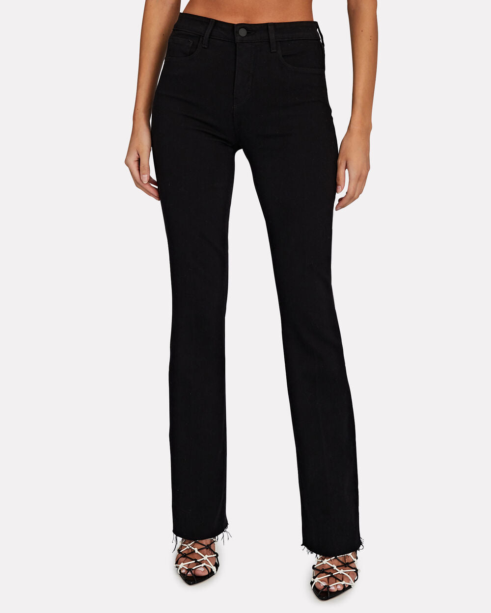 Intermix - Ruth High-Rise Straight-Leg Jeans -