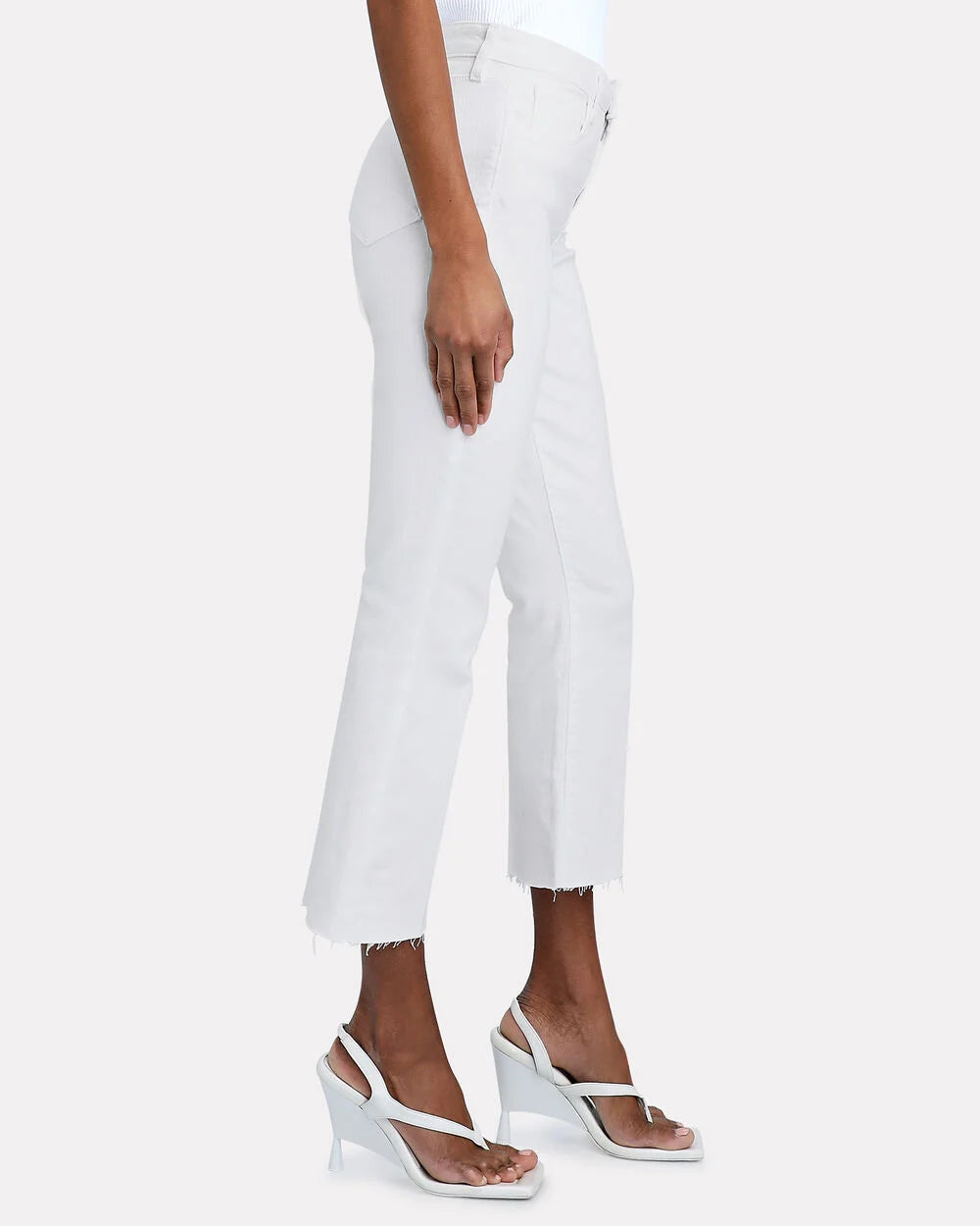 Intermix - Kendra High Rise Crop Flare Jeans -