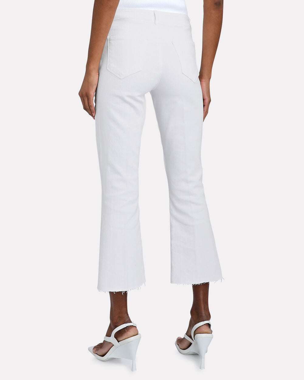 Intermix - Kendra High Rise Crop Flare Jeans -