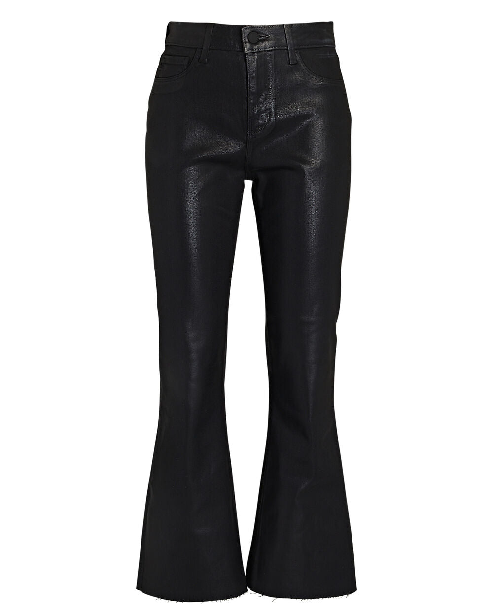 Intermix - Kendra Coated Crop Boot Jeans -
