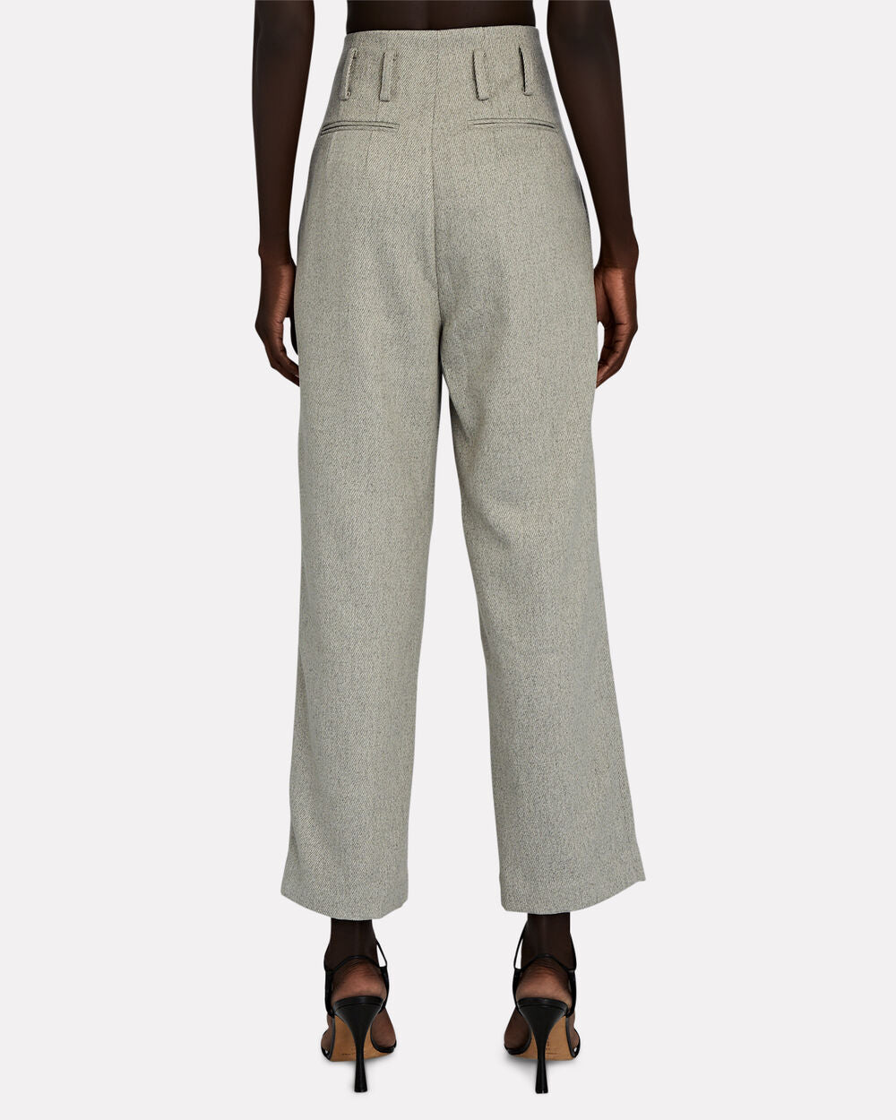 Intermix - Nelson Flannel Cropped Pants -