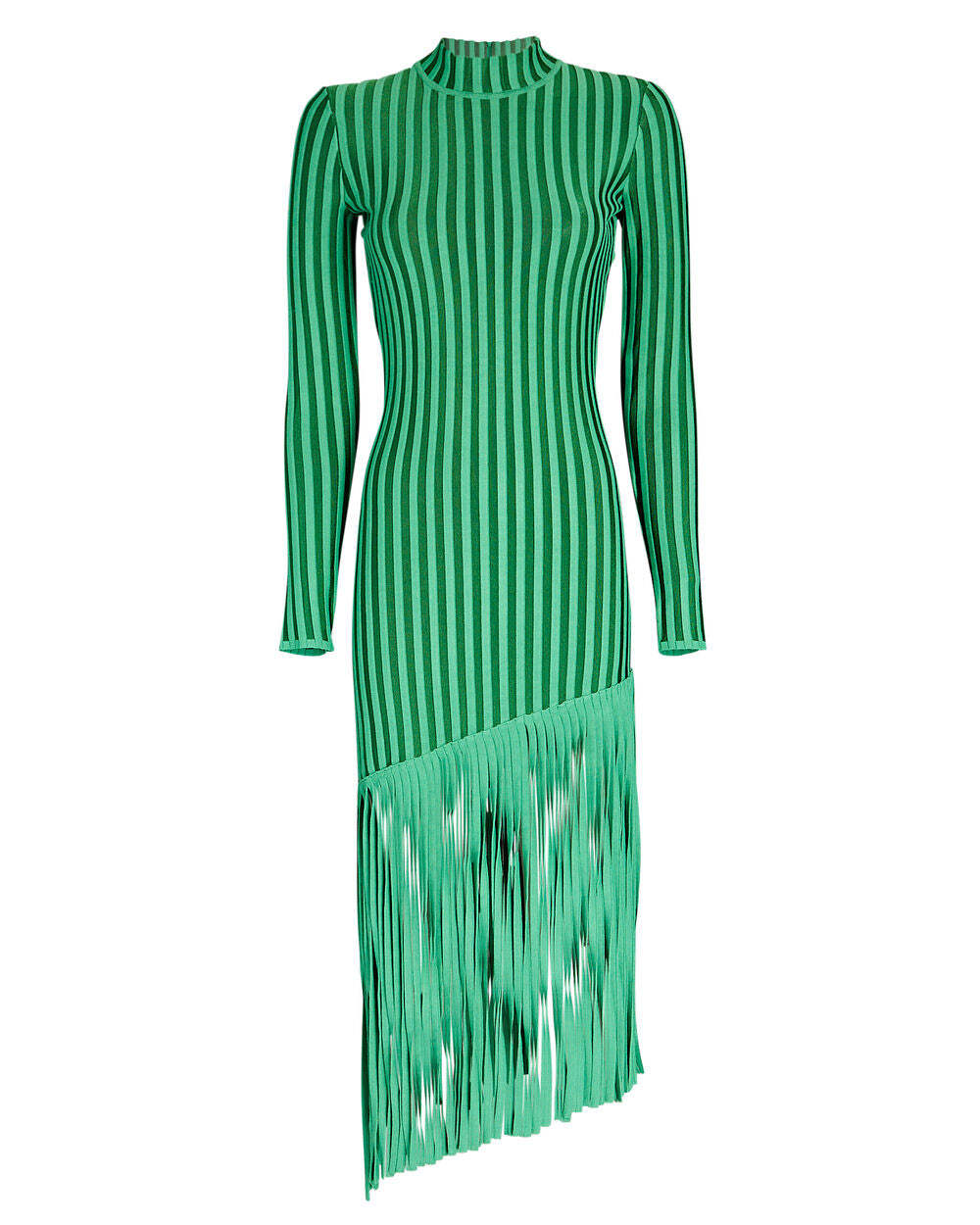 Intermix - Adkins Knit Fringe Midi Dress -
