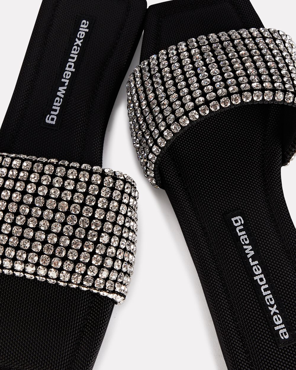 Intermix - Anya Crystal-Embellished Slide Sandals -