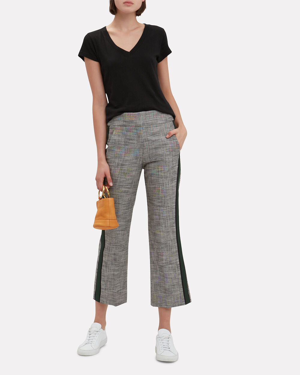 Intermix - Becca V-Neck Cotton T-Shirt -
