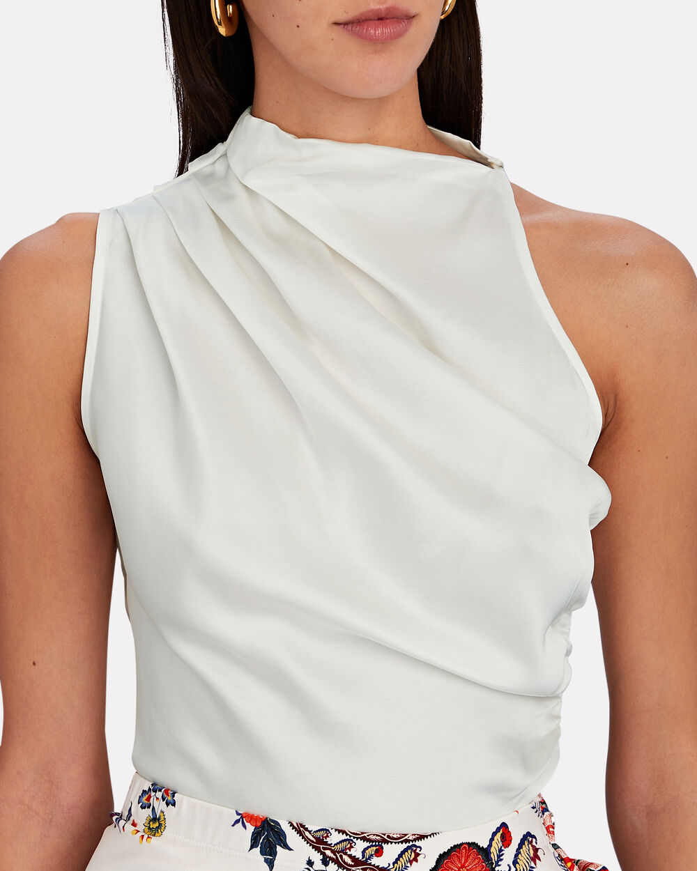 Intermix - Jones Draped Satin Top -