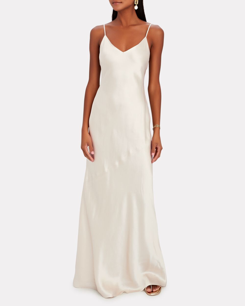 Intermix - Serita Silk Maxi Slip Dress -