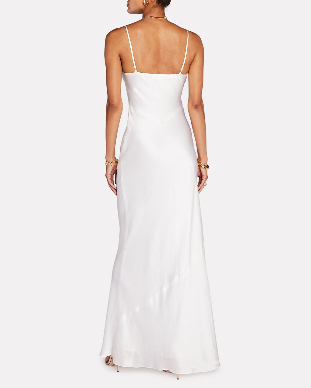 Intermix - Serita Silk Maxi Slip Dress -