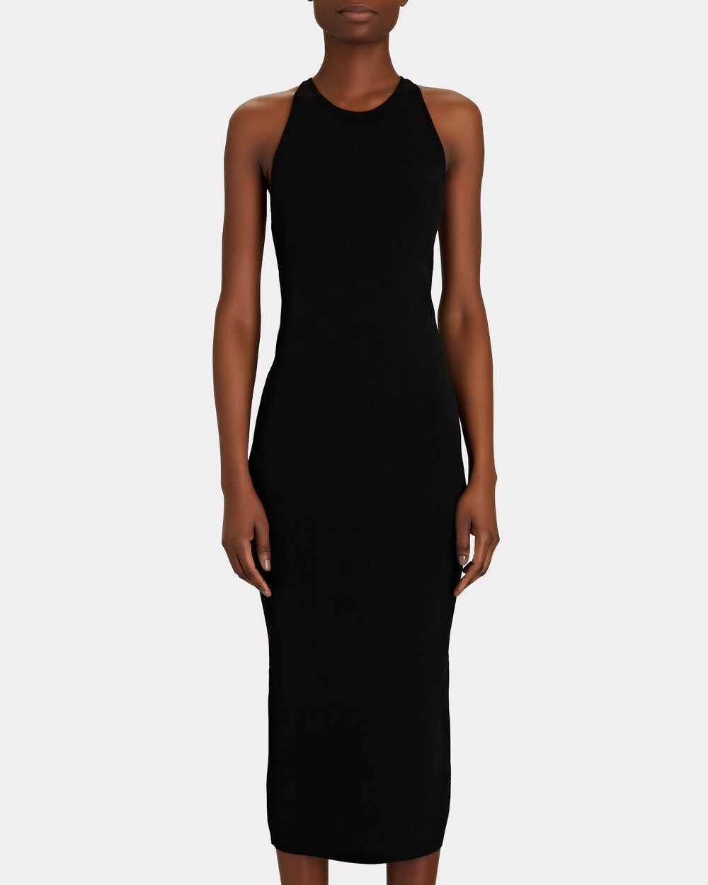 Intermix - Marc Rib Knit Midi Dress -