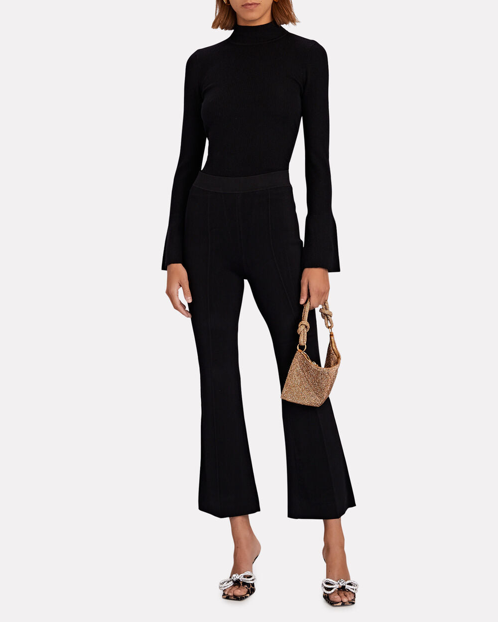 Intermix - Brooklyn Flared Ankle Pants -