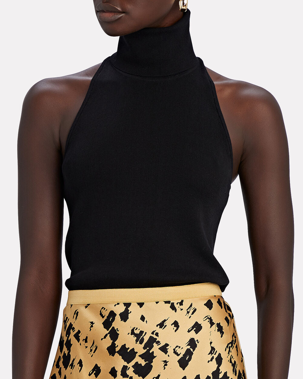 Intermix - Paltrow Sleeveless Turtleneck Top -