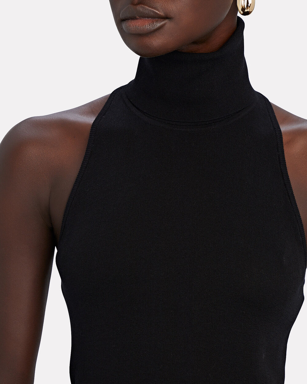 Intermix - Paltrow Sleeveless Turtleneck Top -