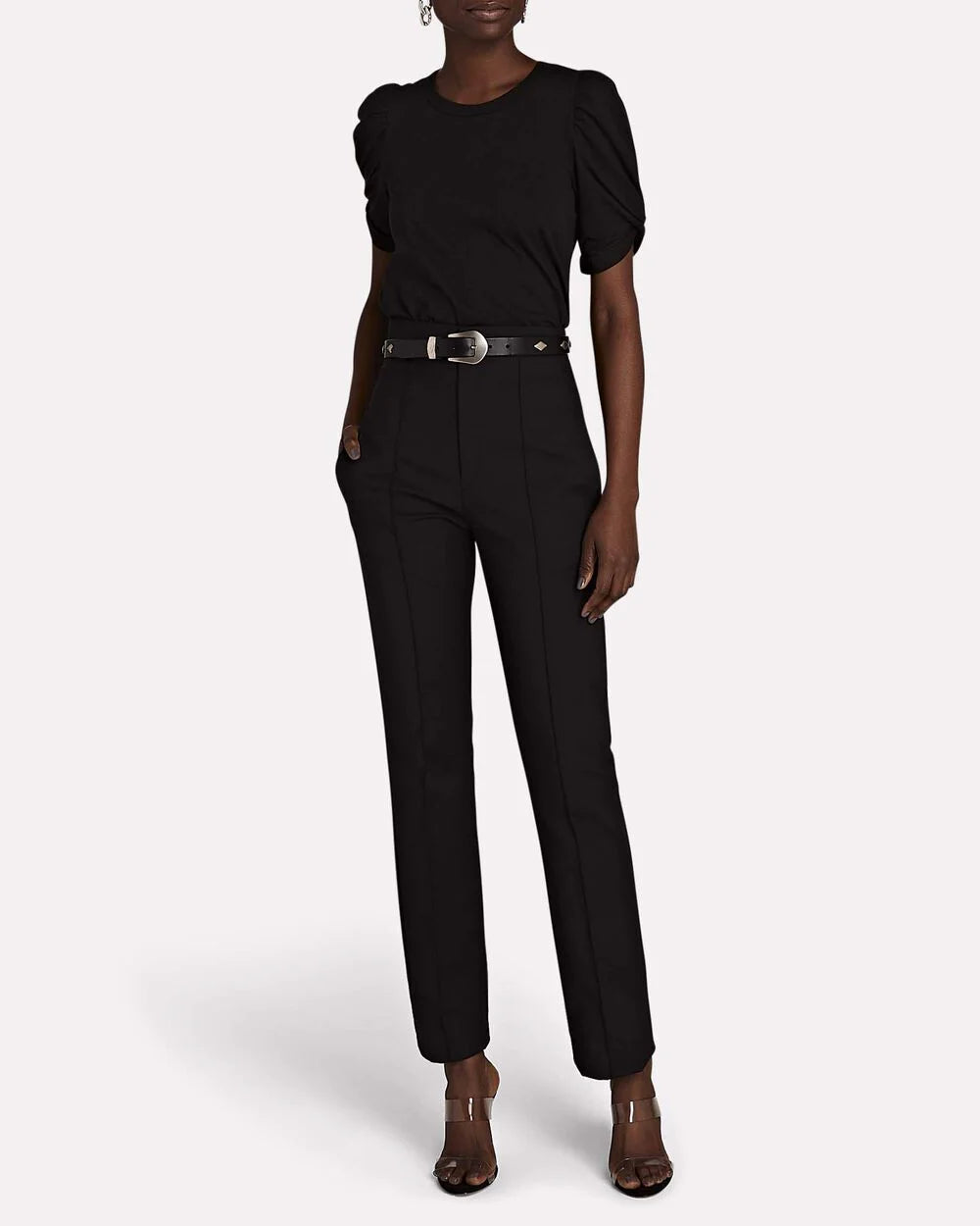 Intermix - Kati Puff Sleeve T-Shirt -