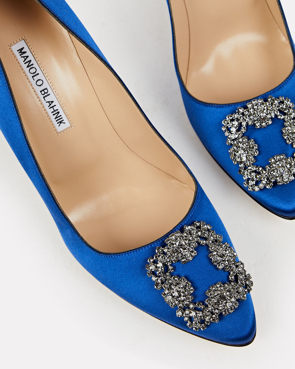 Intermix - Hangisi Crystal Satin Pumps -
