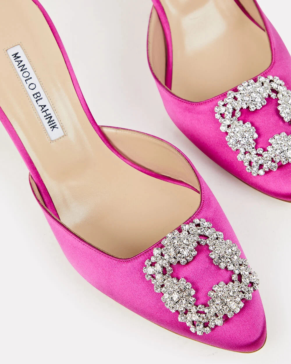Intermix - Hangisi Crystal Satin Mules -