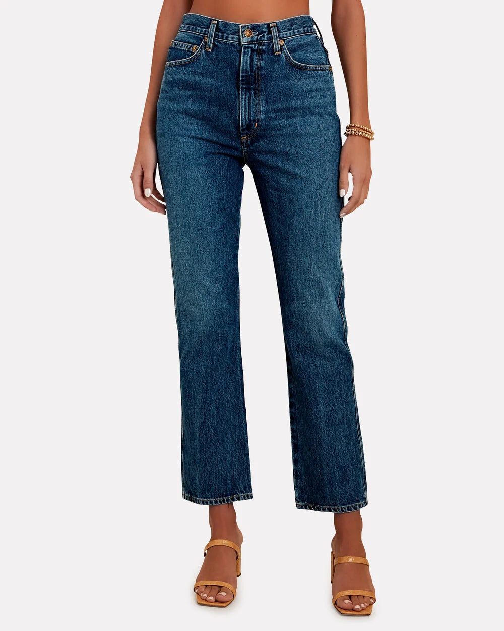 Intermix - Pinch Waist Kick-Flare Jeans -