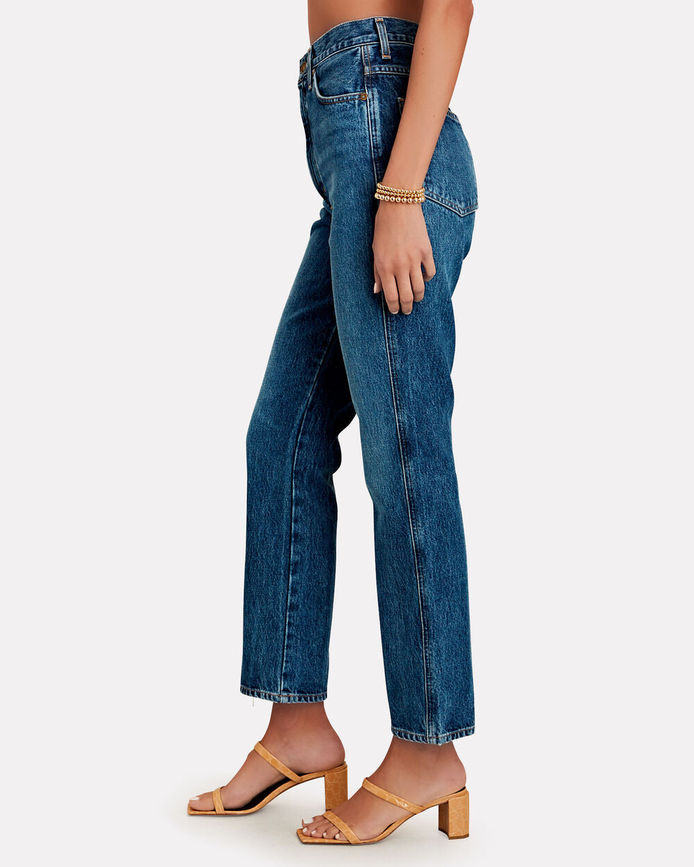 Intermix - Pinch Waist Kick-Flare Jeans -