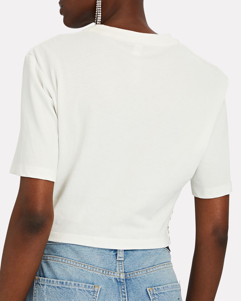 Intermix - Crewneck Corset T-Shirt -