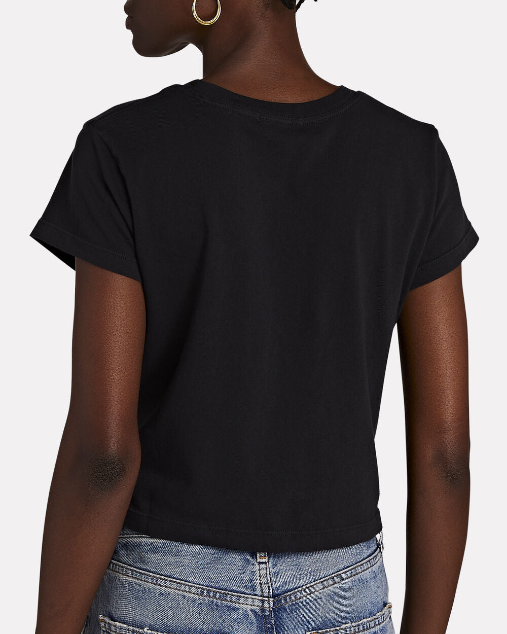 Intermix - Adine Shrunken Cotton-Jersey T-Shirt -