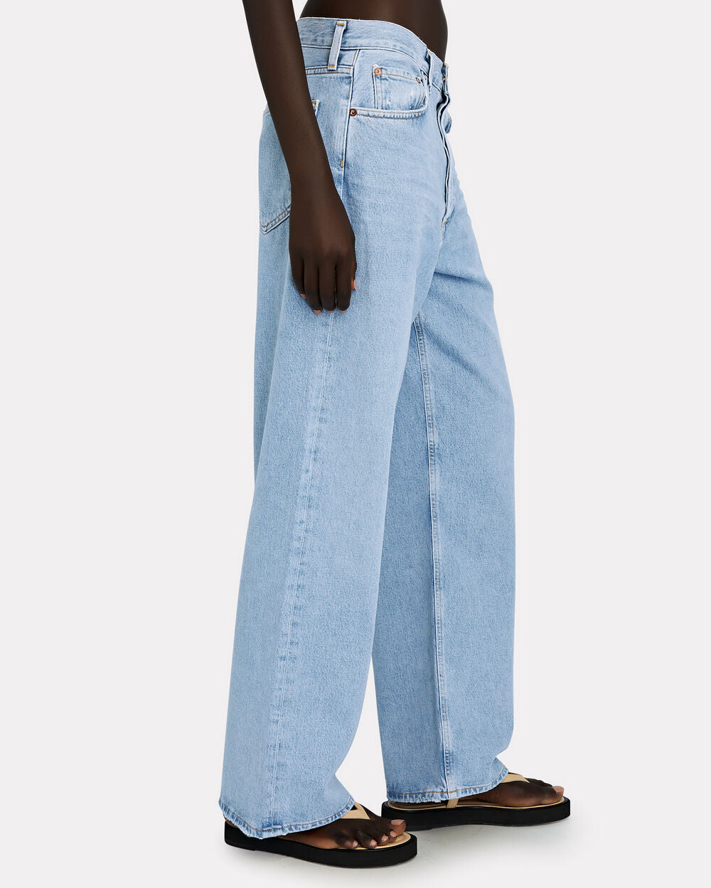 Intermix - Low-Slung Baggy Jeans -