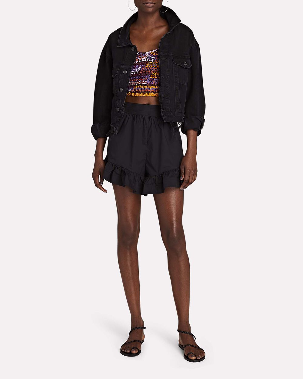 Intermix - Shrunken Charli Denim Jacket -