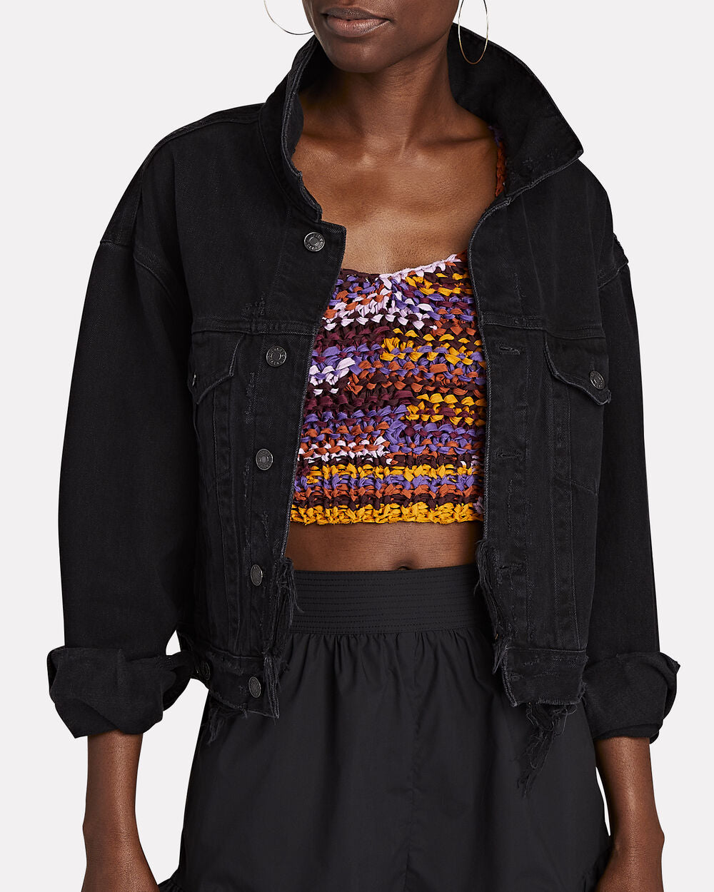 Intermix - Shrunken Charli Denim Jacket -