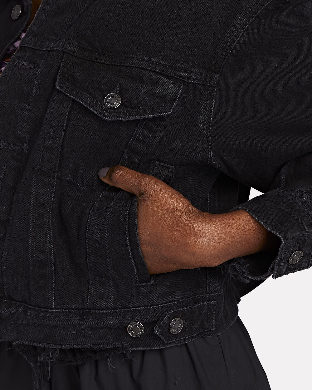 Intermix - Shrunken Charli Denim Jacket -