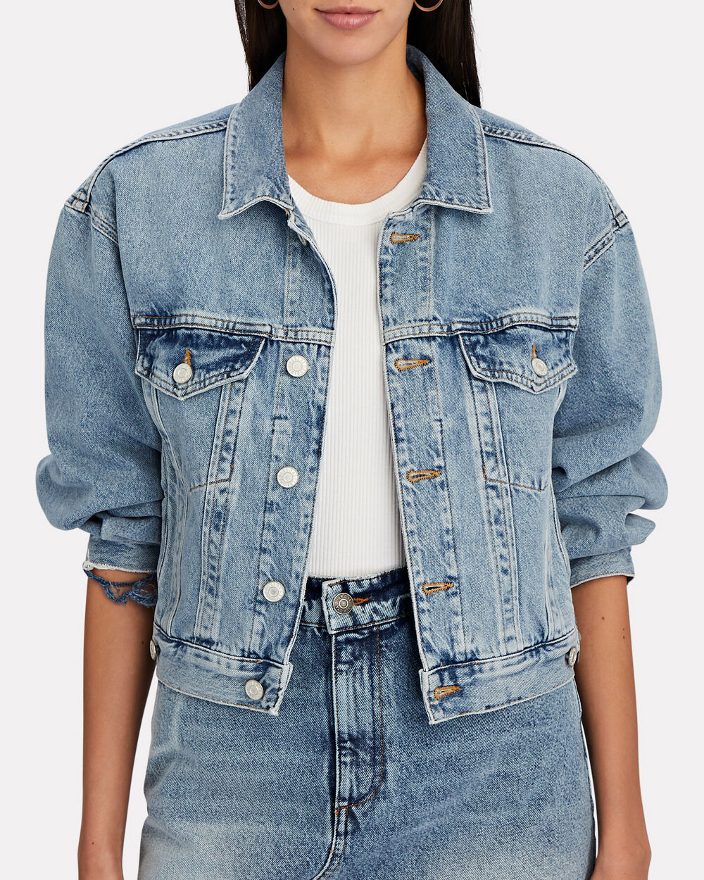 Intermix - Shrunken Charli Denim Jacket -