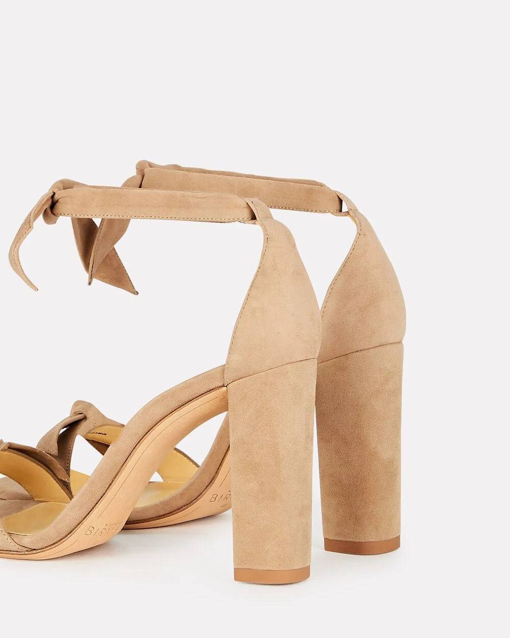 Intermix - Clarita 90 Suede Block Sandals -